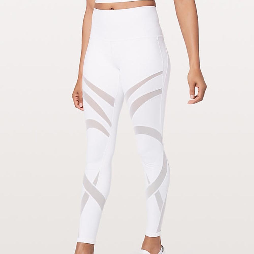 Lululemon High Rise Mesh 28"